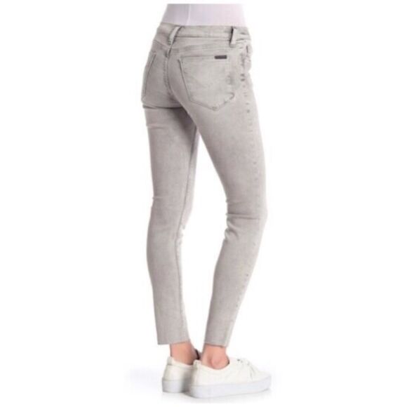 Hudson Krista Super Skinny Gray Ankle Jeans - Picture 7 of 12